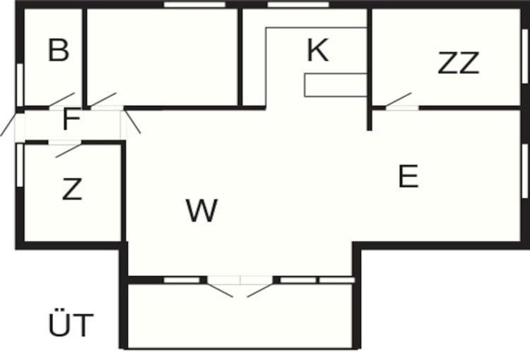 6 Person Holiday Home In Ansager Экстерьер фото